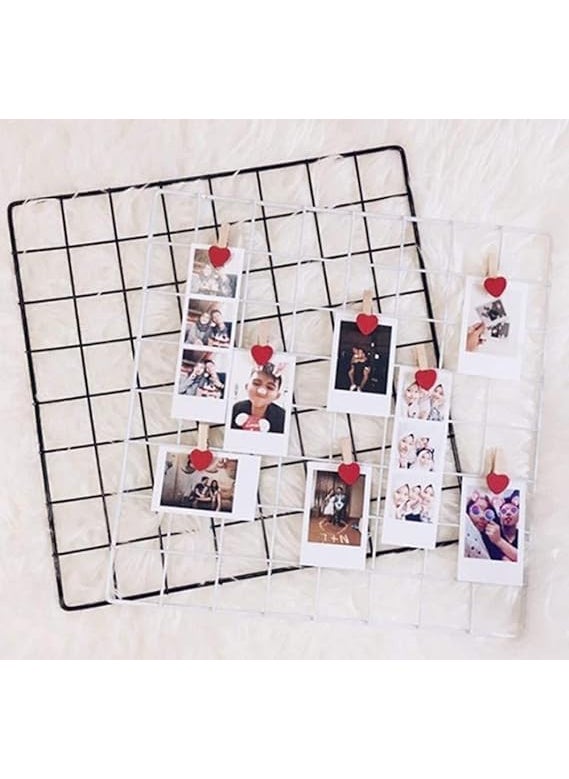 Franklite Iron Square shape hanging Grid frame for home Decoration wall photog collage photo key as per your requirement Black Frame 45By65cm 1Pcs
