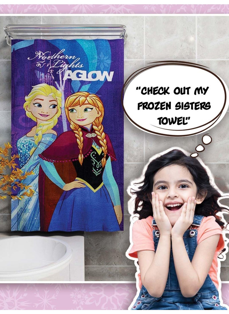 Athom Living Disney Frozen Kids Bath Towel 350 GSM 60x120 cm