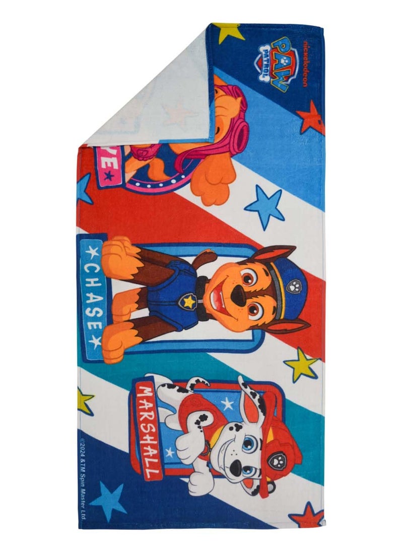 Athom Living Paw Patrol with Spidey Themed Kids Bath Towel 60x120cm 350 GSM Soft Absorbent Multicolor Perfect for Boys and Girls Fun Vibrant Design Pack of 2
