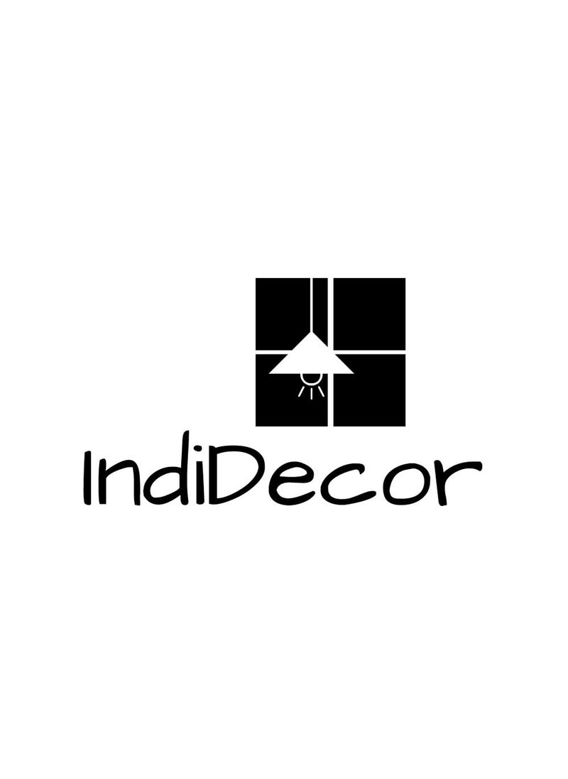 INDIDECOR 802059 Decorative Outdoor Waterproof Throw Pillow with Pillow Covers Square Patio Balcony Garden Waterproof Cushion Case for Couch Bed Patio Sofa 18 x 18 Inch Black 4nos