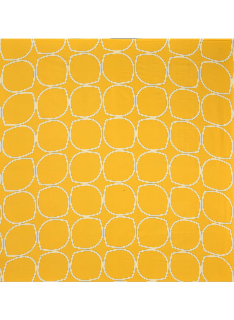 Nirwana Decor MiniDream 280 TC Microfiber Supersoft Checkered Pillow Cover Set of 4 18 X 28 inches FBChecksYellow Pack of 2 Pair