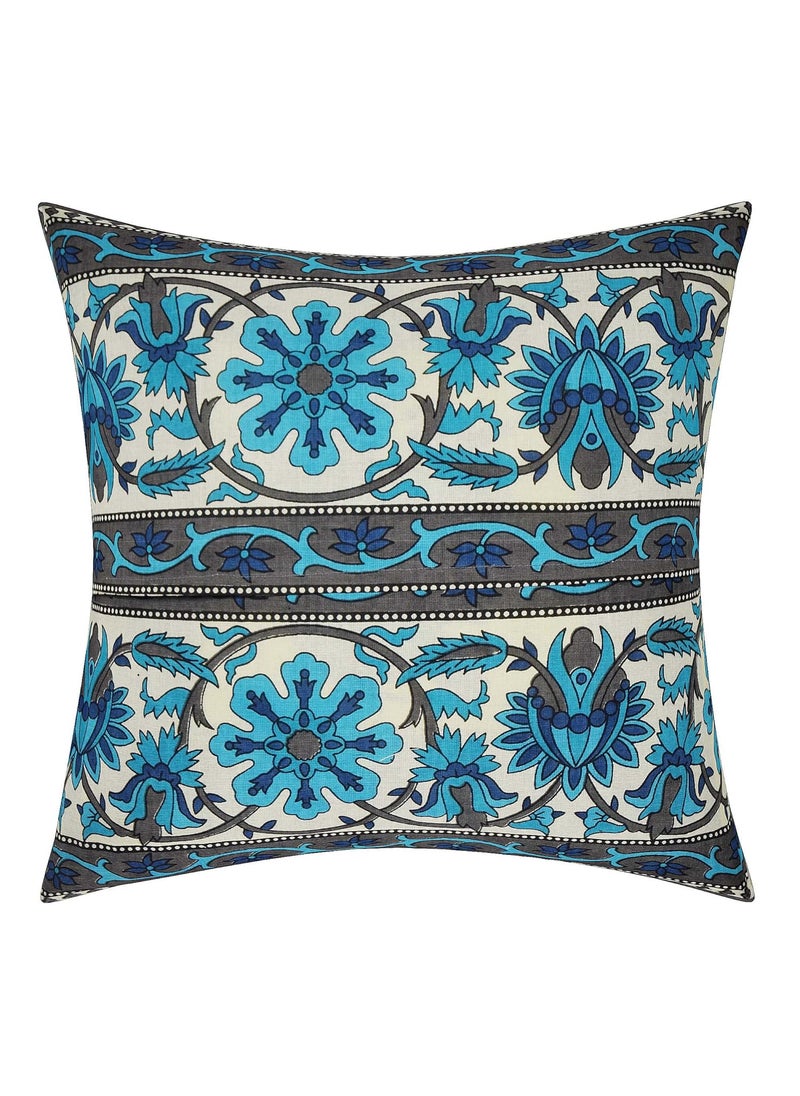 Skykross Everyday A New Thing Special Animal Print 100 Pure Cotton Cushion Cover Bolster Cover Set of 7 Decorative Covers for SofaBedroomLiving Room 16 16 16 32 Blue