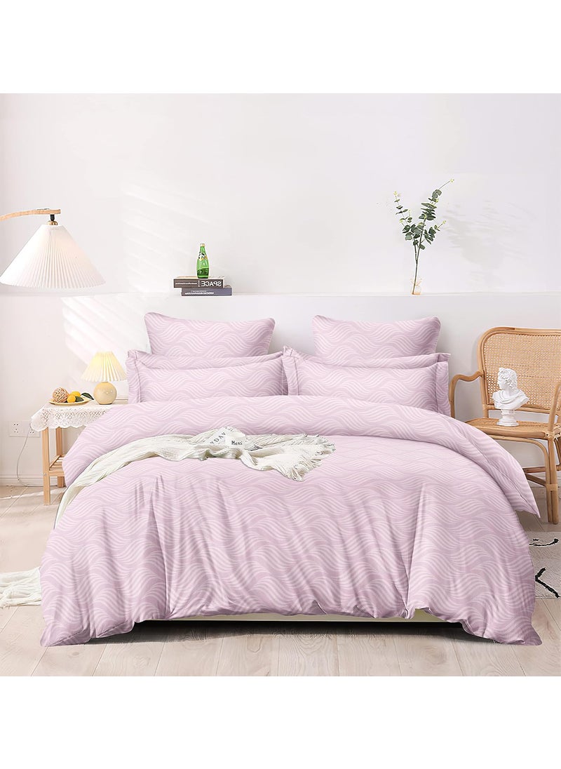 BREVARD Glacecotton Single BedDuvet CoverRajai CoverBlanket Cover with Zipper 60x90 InchePink