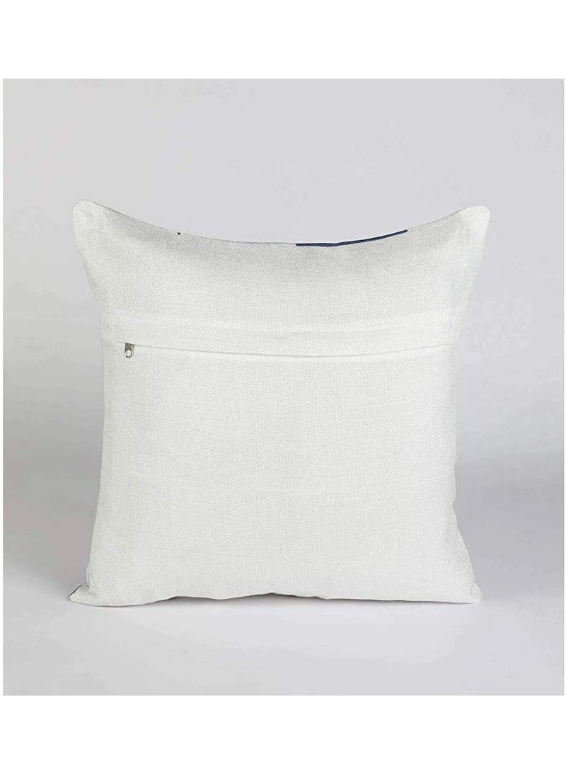 AMAZE ATTIRES Decorative Printed Square Cushion Cover Set of 5 Throw Pillow CoversCases for Couch Sofa Home 24 x 24 inch or 60cm x 60cm ATCU014