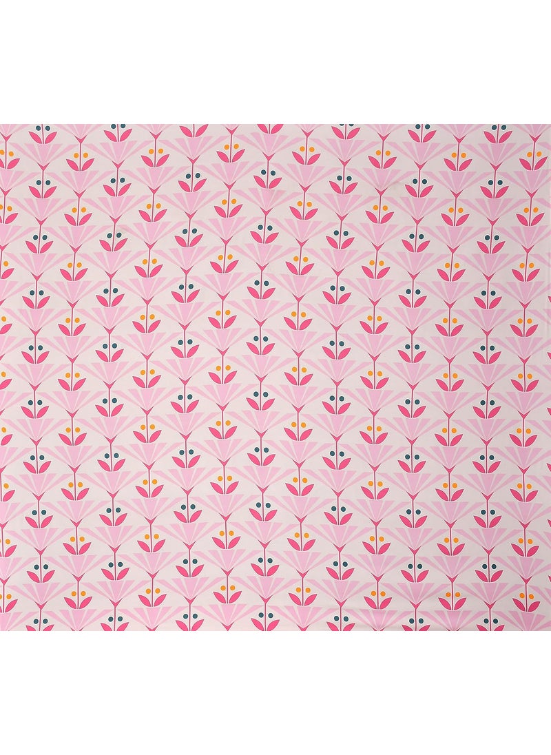 BREVARD Glacecotton DoubleDuvet CoverRajai CoverBlanket Cover with Zipper 90x100 Inche Pink