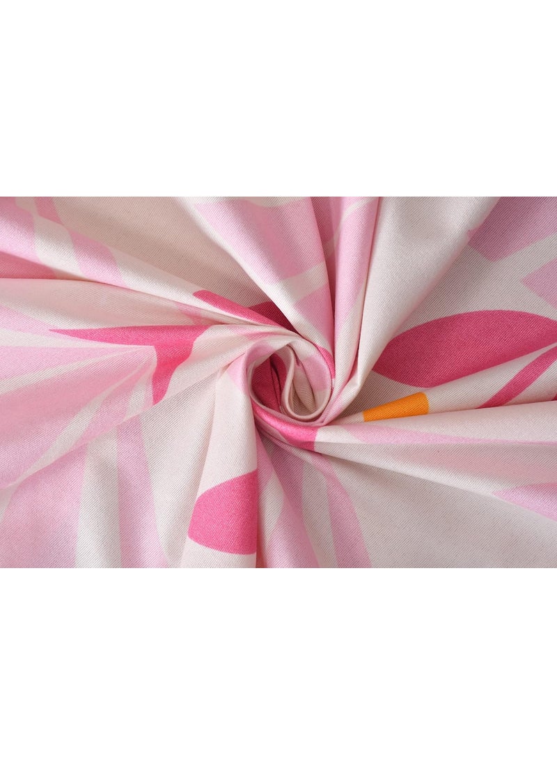 BREVARD Glacecotton DoubleDuvet CoverRajai CoverBlanket Cover with Zipper 90x100 Inche Pink