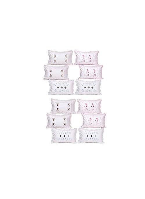 Shri Krishana fabrics Decorative Pillow Cover Combo Set of 12 Combo_01