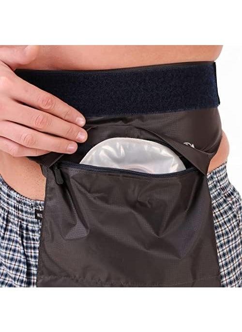 MCSG Ostomy Bath Aprone for Ostomates M Left
