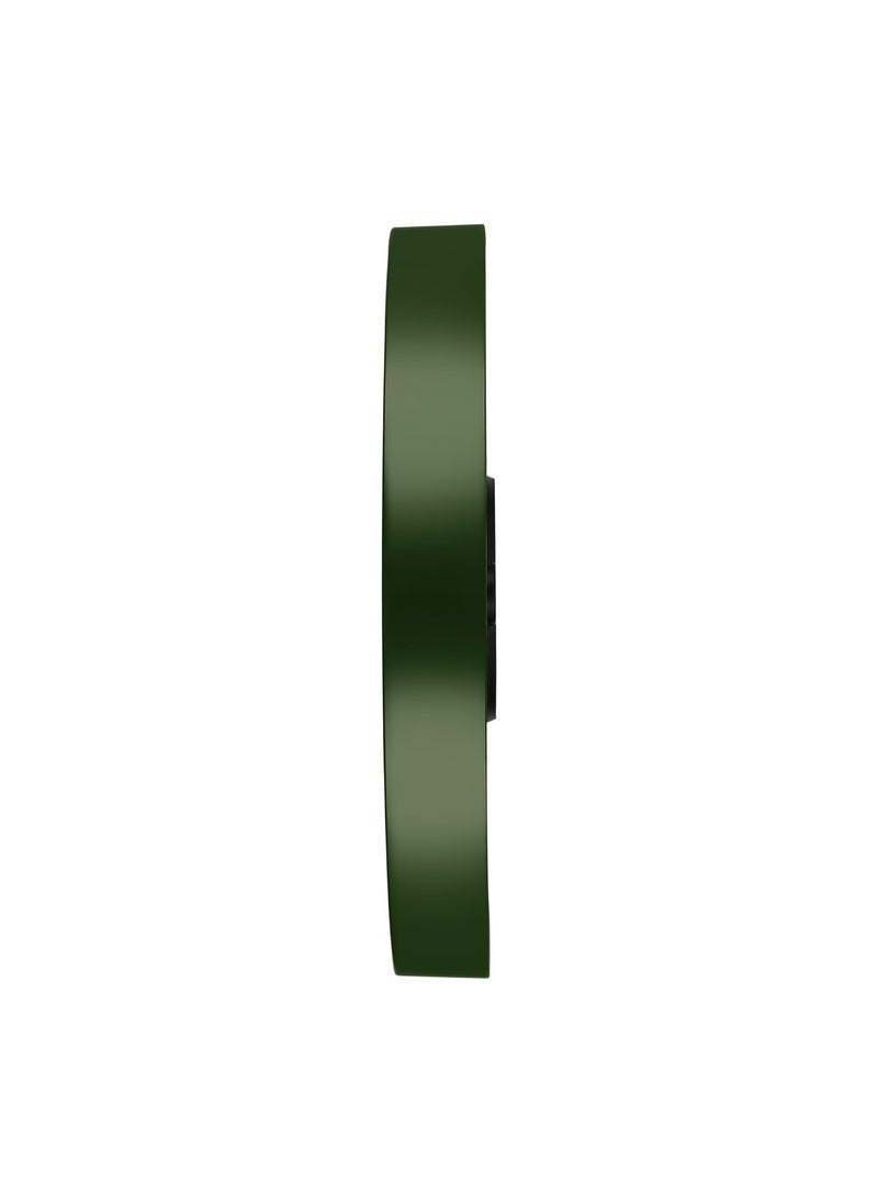 Titan Contemporary Colours Analog Wall Clock with Silent Sweep Technology Green 32 cm x 32 cm Medium