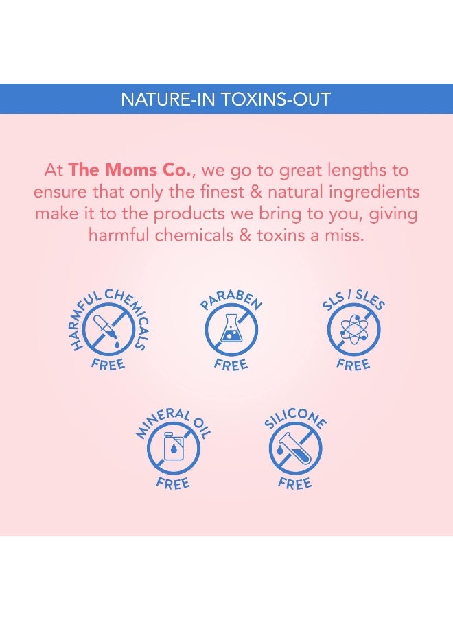 The Moms Co. Virgin Coconut Natural 10-in-1 Baby Hair Oil with Argan, Marula, Avocado, Bhringraj and Organic Amla, 100ml