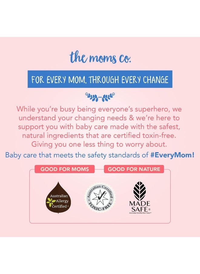 The Moms Co. Virgin Coconut Natural 10-in-1 Baby Hair Oil with Argan, Marula, Avocado, Bhringraj and Organic Amla, 100ml
