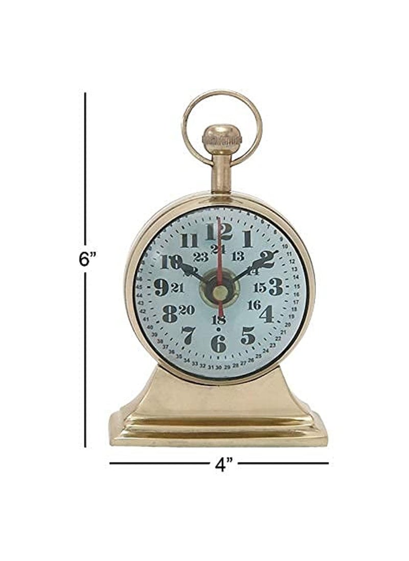 Vintage collection Brass Table Clock