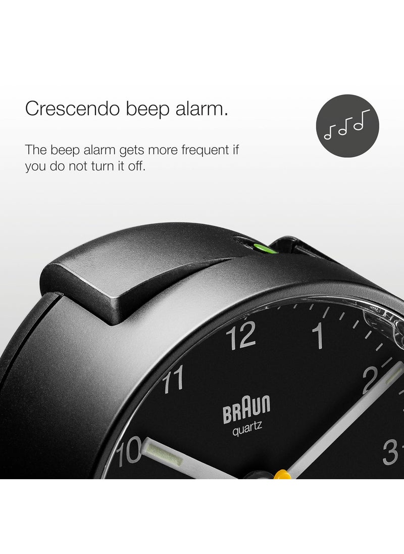Braun Classic Analogue Alarm Clock BC01B