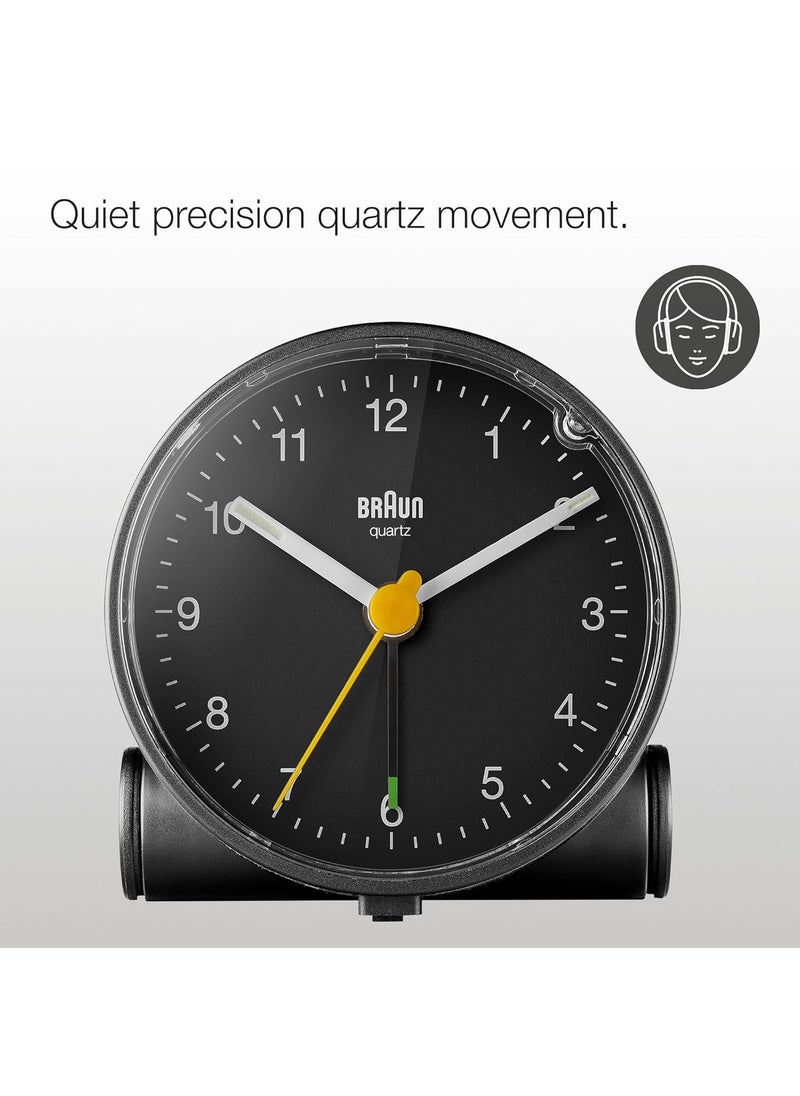 Braun Classic Analogue Alarm Clock BC01B
