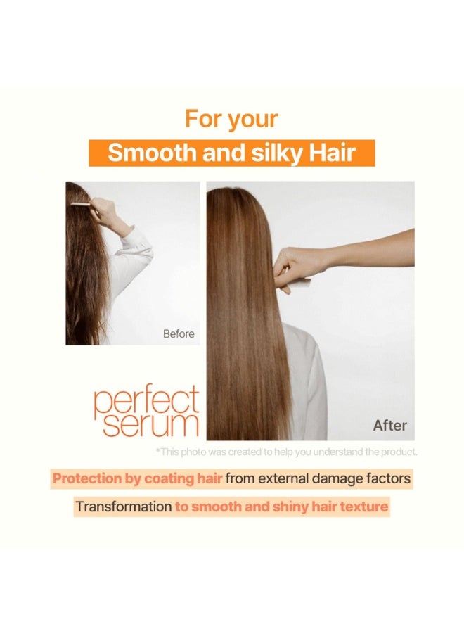 Mise En Scene Perfect Serum Treatment | 𝗞𝗼𝗿𝗲𝗮𝗻 𝗛𝗮𝗶𝗿 𝗠𝗮𝘀𝗸 for Hair Coating Effect, Treatment at Home Care, Wash off Nutritient conditioner, 11.15 Fl. Oz.(330ml)