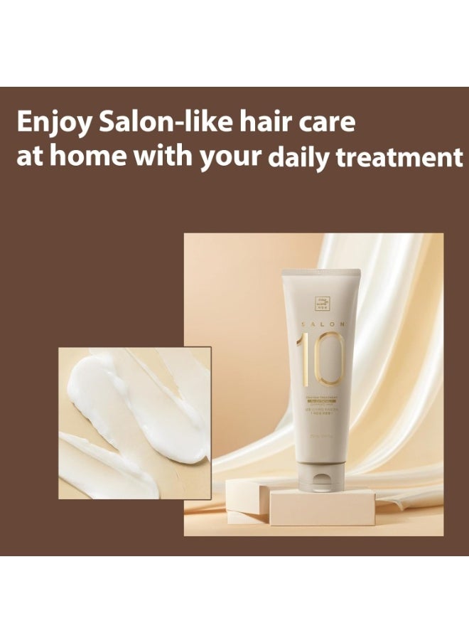 Mise En Scene Salon 10 Protein Treatment for Severe Damaged Hair - Low Porosity Hair Care, Deep conditioner with Floral Fragrance, 10-Second Protein Recover, Korean hairproduct 8.45 Fl. Oz. (250ml)