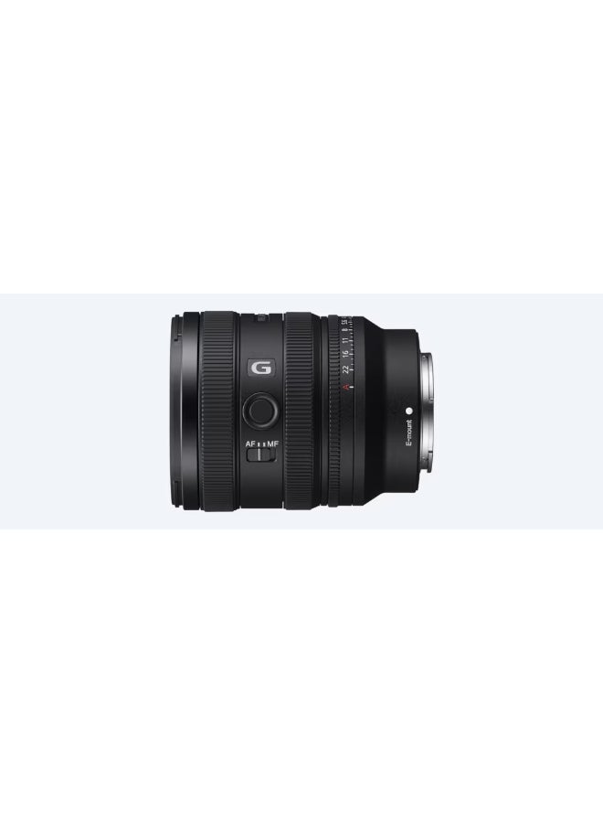 Sony 16-25mm lens Black