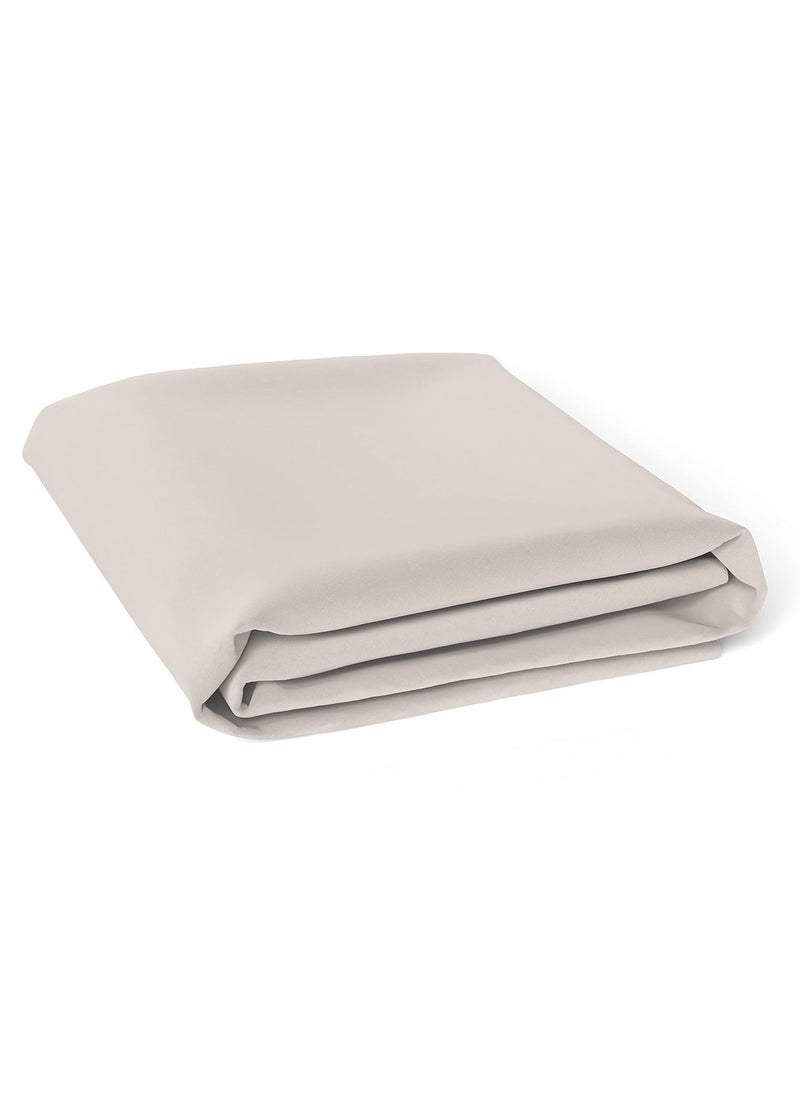 Organic Cotton Elastic Fitted Bed Sheet for Baby Crib Mattress 48x24 by The White Cradle Super Soft Smooth Muslin Fabric for Infants Newborns Babies Toddlers Grey