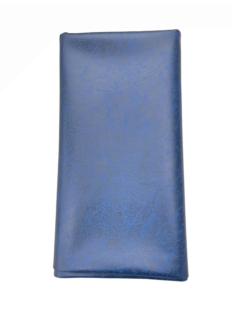 Baby Rexine Sheet for Bed Crib Waterproof XLarge 140X200CM Navy Blue