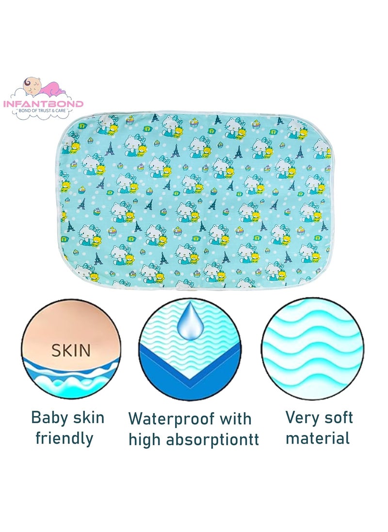 Infantbond Waterproof Baby Bed Massager Bed Dry Sheets Mattress Protector 03 Months Pack of 12 44CM50CM