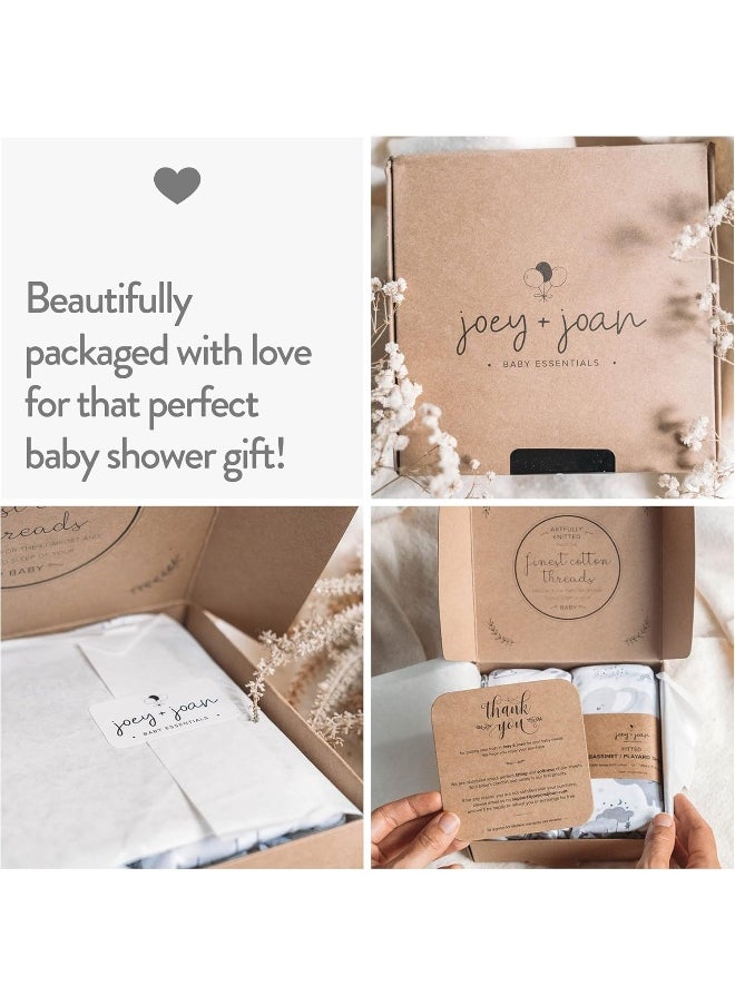 Joey + Joan Bassinet Fitted Sheets 19