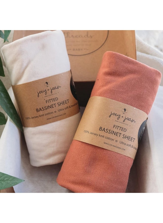 Joey + Joan Bassinet Fitted Sheets 19