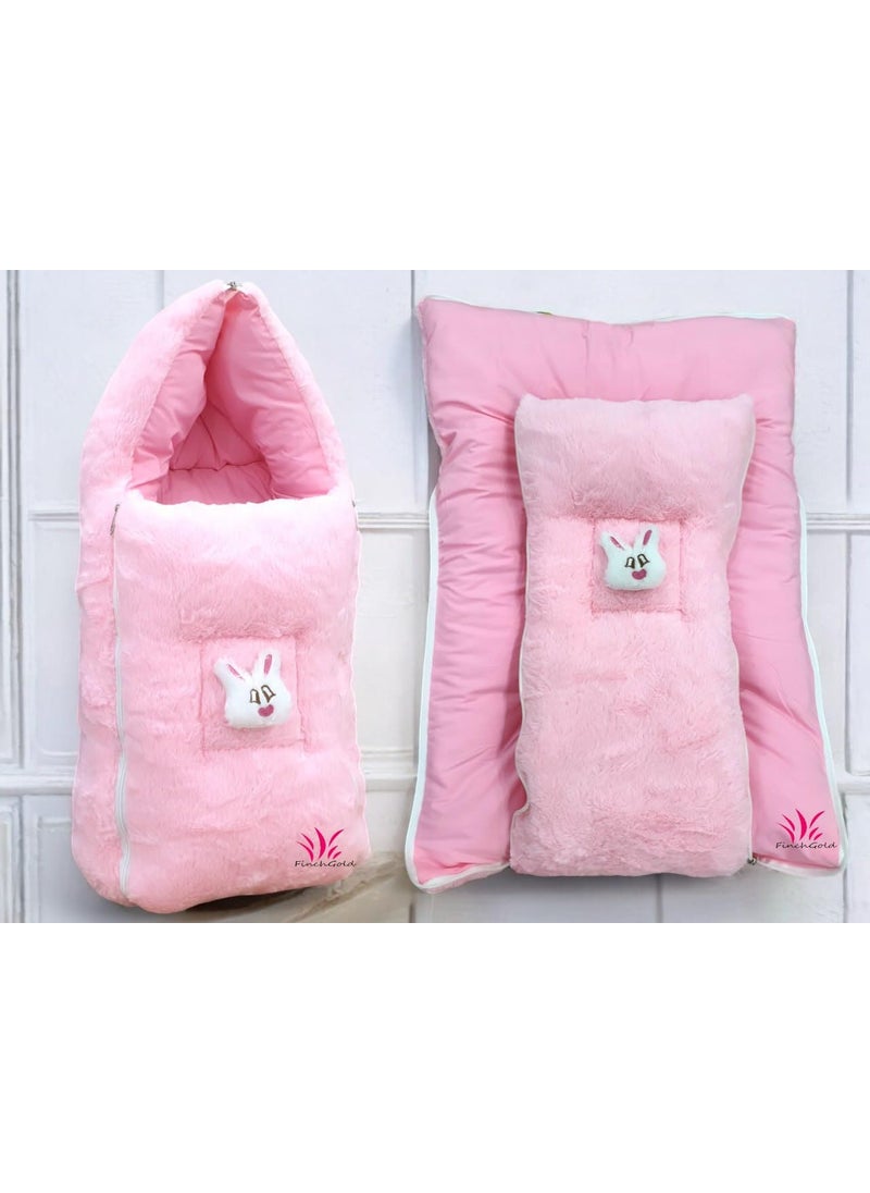 FinchGold Baby Sleeping Bag 06 Months Pink