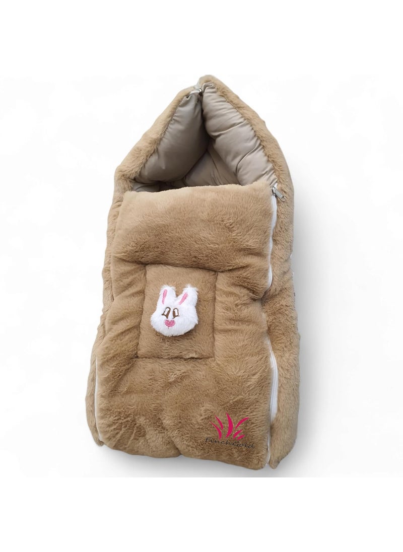 FinchGold Baby Sleeping Bag 06 Months Coffee