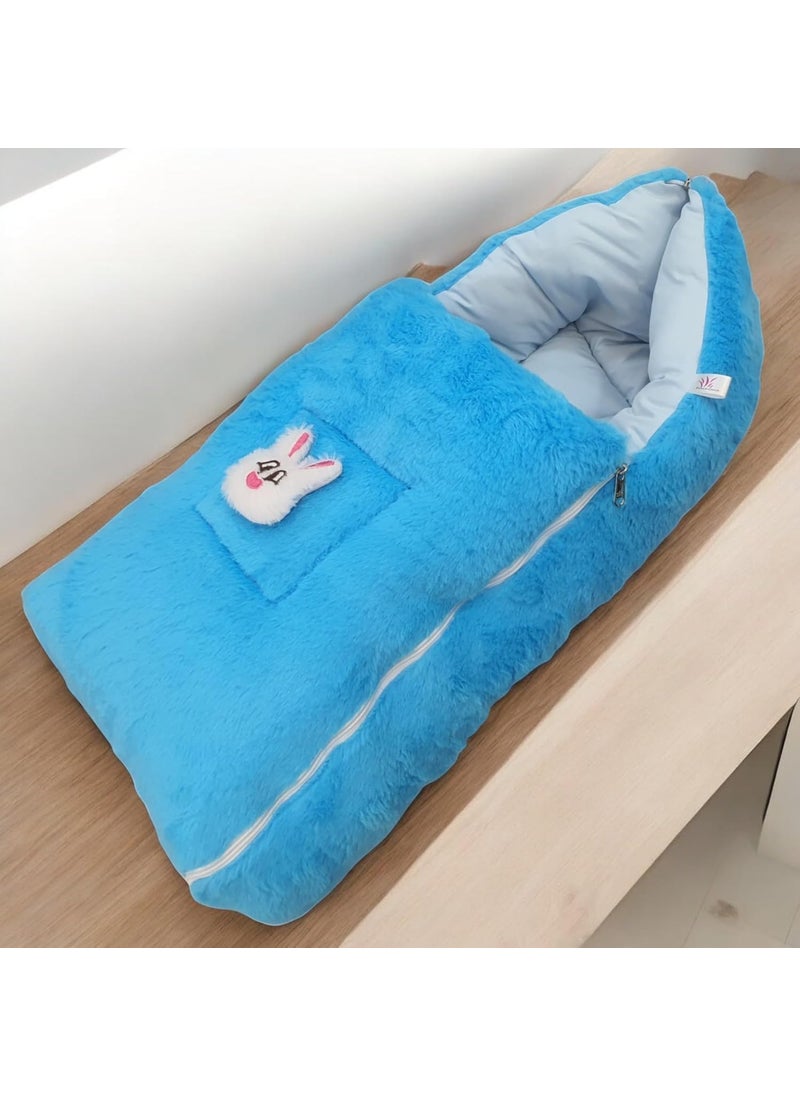 FinchGold Baby Sleeping Bag 06 Months Sky Blue