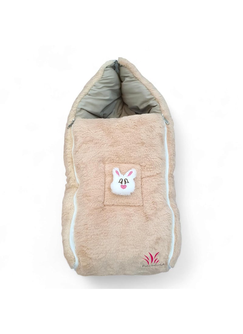FinchGold Baby Sleeping Bag 06 Months Camel