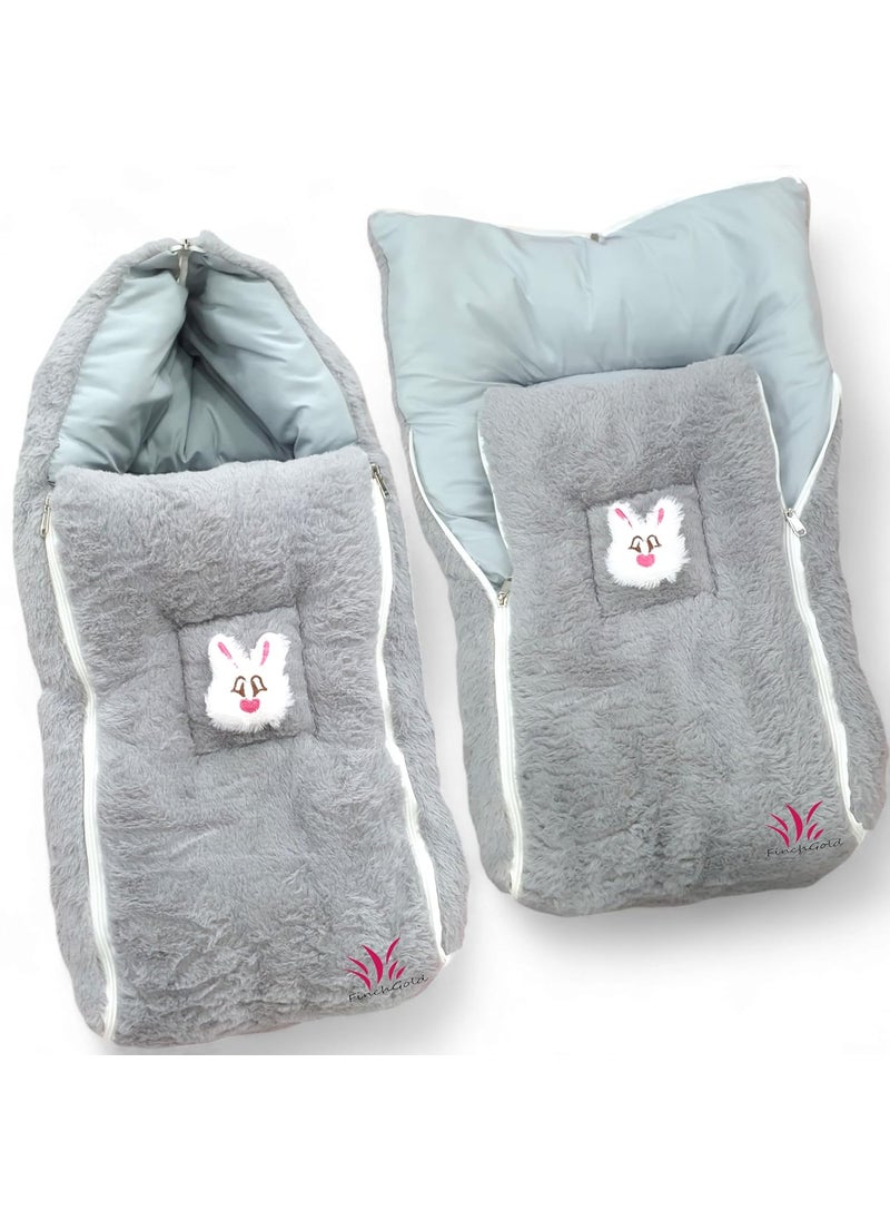 FinchGold Baby Sleeping Bag 06 Months Grey