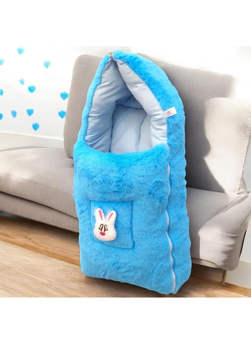 FinchGold Baby Sleeping Bag for 06 Months Blue