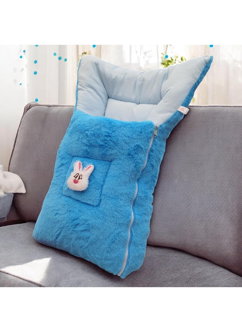 FinchGold Baby Sleeping Bag for 06 Months Blue