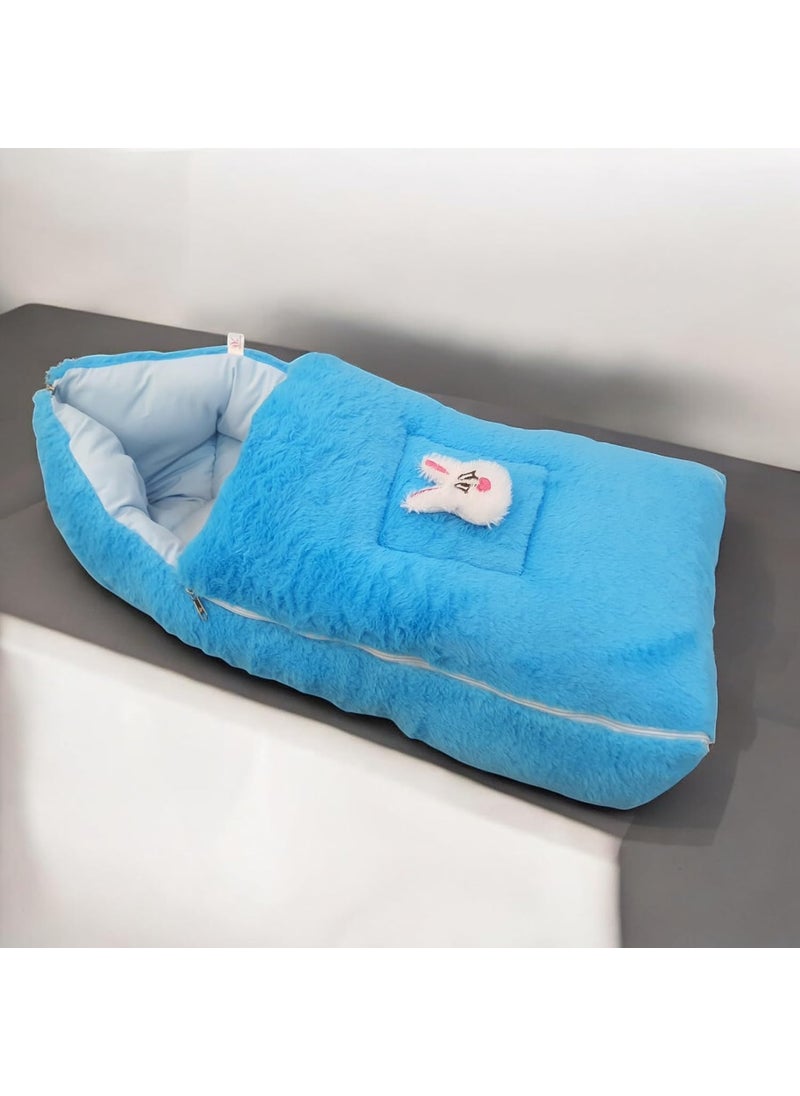 FinchGold Baby Sleeping Bag for 06 Months Blue