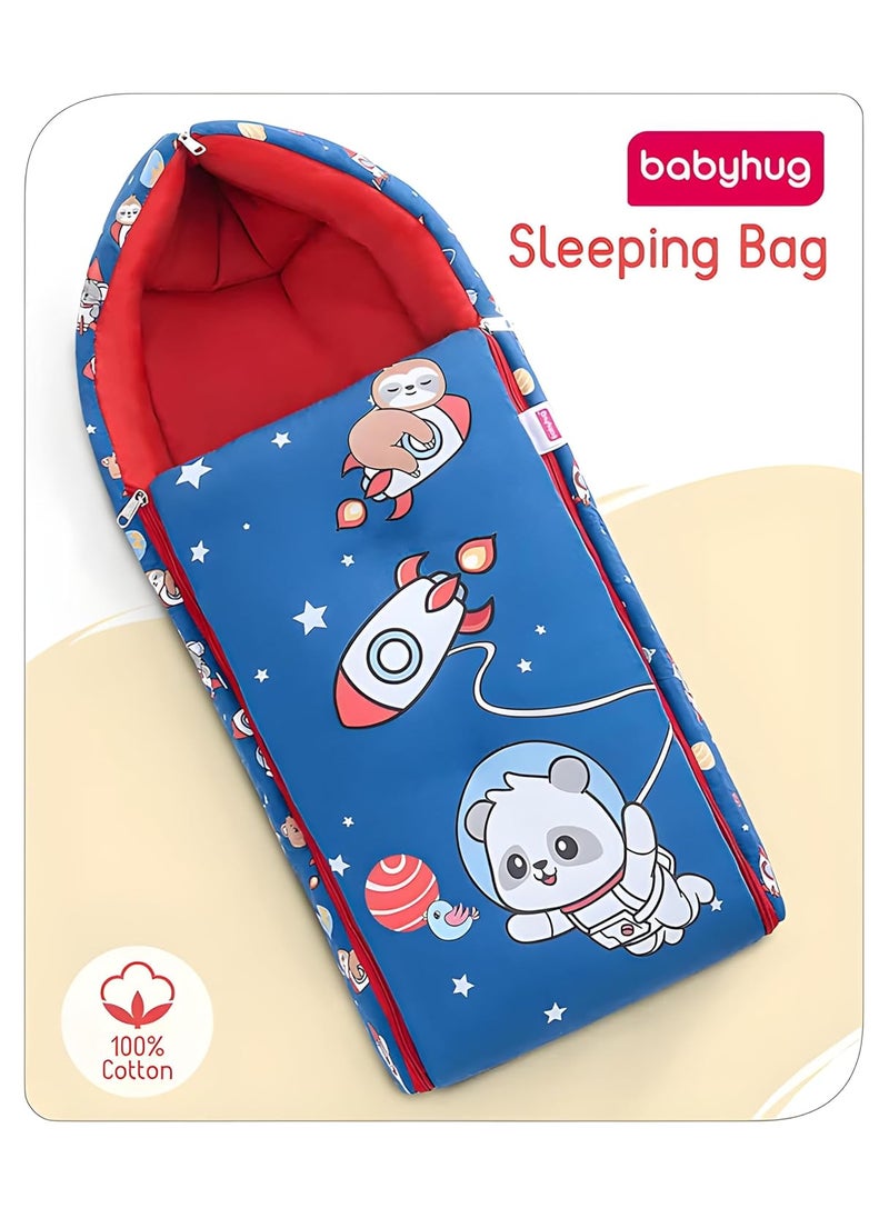 3 in 1 Baby Sleeping Bag Carry Nest Cotton Bedding Set for Infants New Born Baby PortableTravel Skin Friendly RED