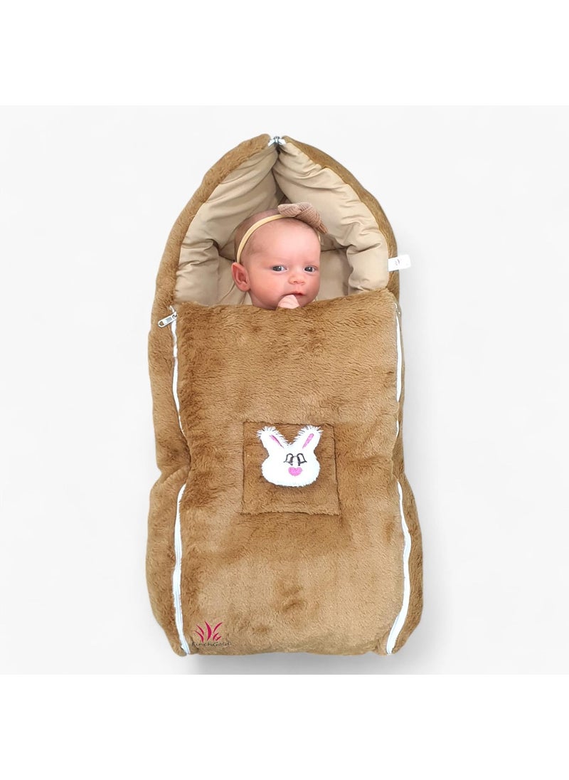 FinchGold Baby Sleeping Bag 06 Months Brown