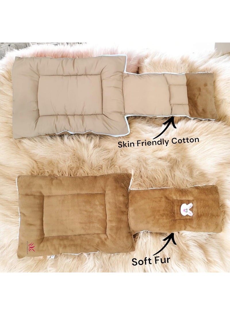 FinchGold Baby Sleeping Bag 06 Months Brown