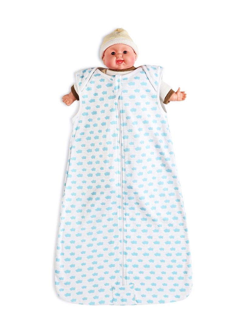 The Mom Store 100 Cotton Sleeping Bag for Baby Sleep Sack Baby Wearable Blankets Inverted zip for easy diaper changes Quilted Layer Sleeping Bag for 012 Months