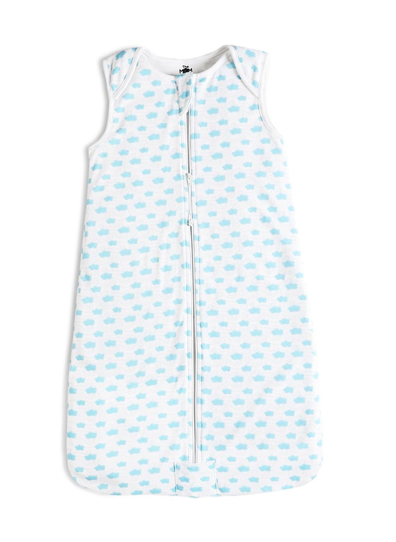 The Mom Store 100 Cotton Sleeping Bag for Baby Sleep Sack Baby Wearable Blankets Inverted zip for easy diaper changes Quilted Layer Sleeping Bag for 012 Months