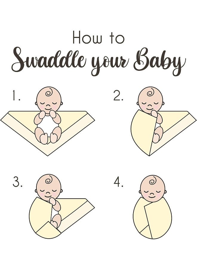 Star and Moon Baby Girl Swaddle Blanket Jersey Stretch Knit for Newborn or Infant Receiving Security - Blush Pink, Gold, and Grey Celestial