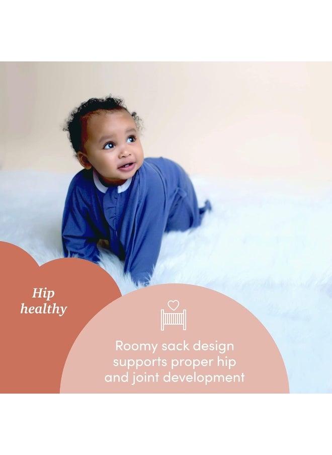 SleepingBaby Zipadee-Zip Swaddle Sleep Sack with Zipper Convenience - Baby Swaddle Transition Blanket (Polyester) - Classic Boy - Large (12-24 Month) - 3 Pack