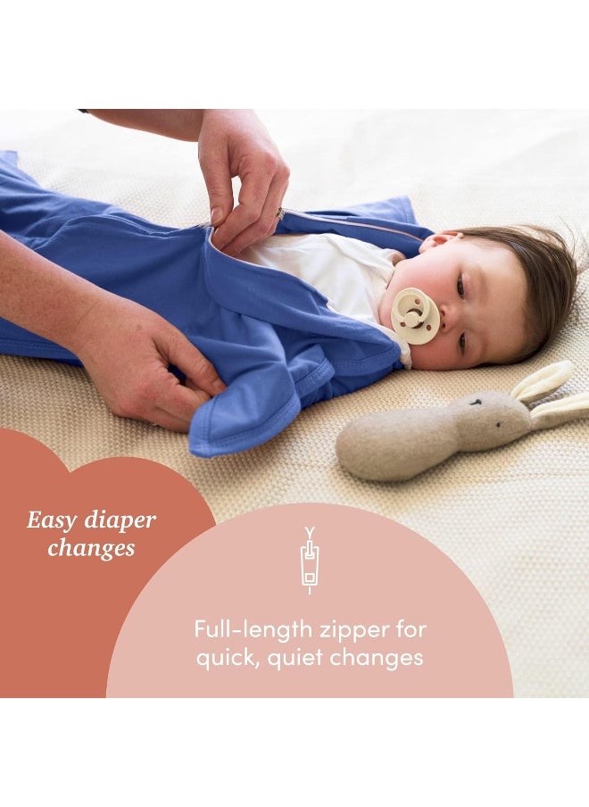 SleepingBaby Zipadee-Zip Swaddle Sleep Sack with Zipper Convenience - Baby Swaddle Transition Blanket (Polyester) - Classic Boy - Large (12-24 Month) - 3 Pack
