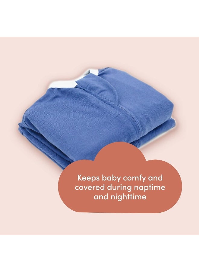 SleepingBaby Zipadee-Zip Swaddle Sleep Sack with Zipper Convenience - Baby Swaddle Transition Blanket (Polyester) - Classic Boy - Large (12-24 Month) - 3 Pack