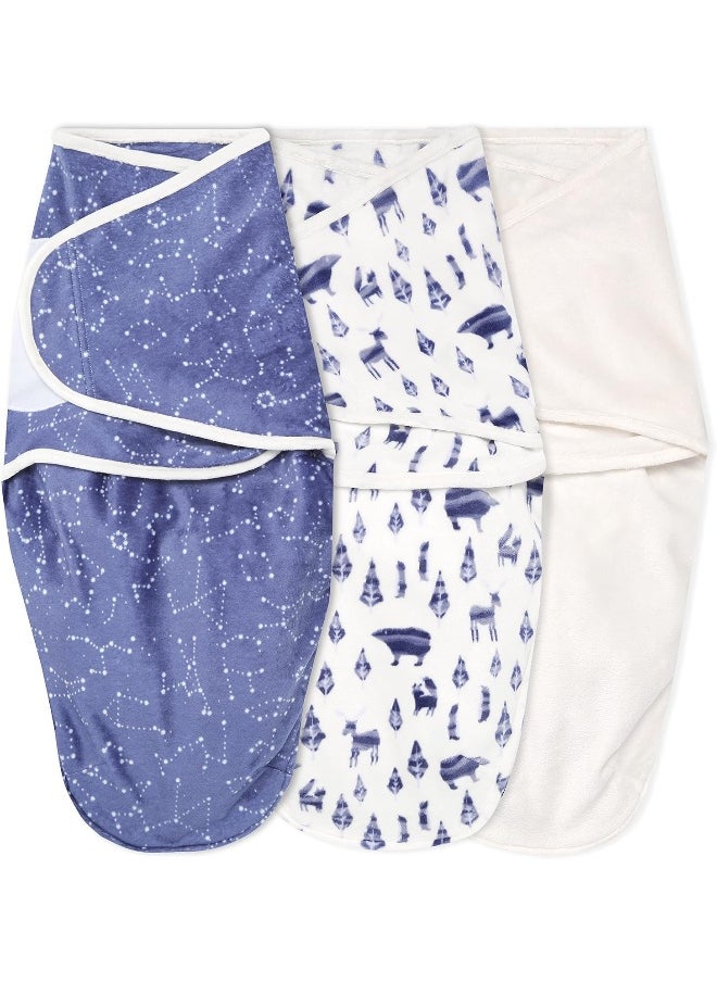 aden + anais Essentials Easy Wrap Swaddle, Cotton Knit Baby Wrap, Newborn Wearable Swaddle Sleep Sack
