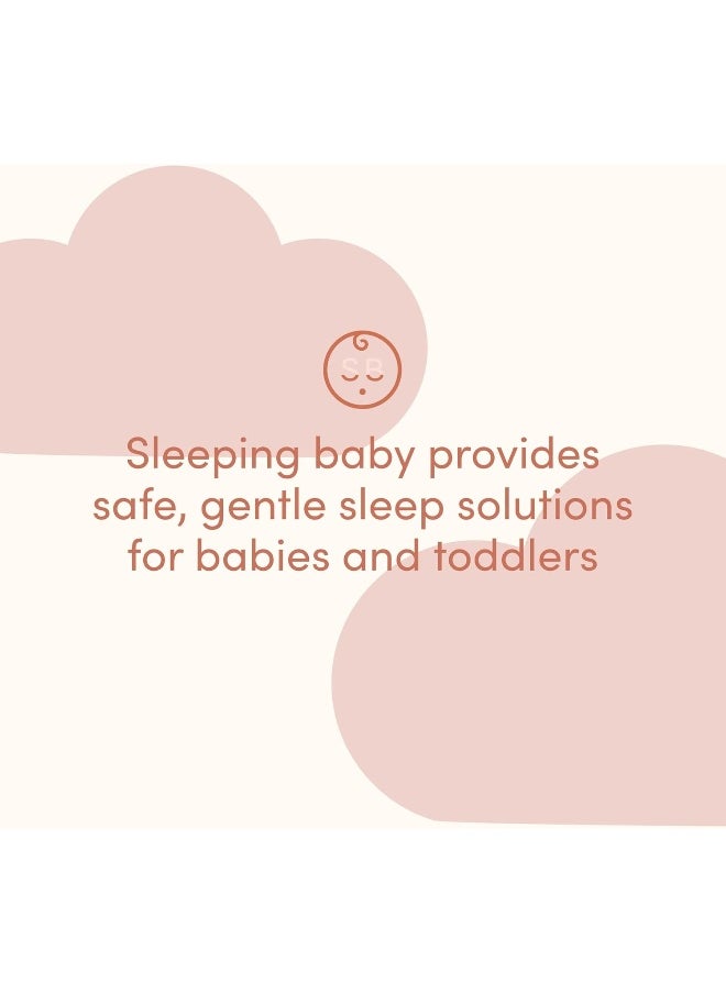 SleepingBaby - Flying Squirrel Wearable Blanket with No-Slip Cuffs for Toddlers - Heather Grey - 2-3T