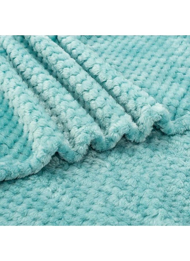 Soft Warm Cozy Coral Fleece Toddler, Infant or Newborn Receiving Blanket for Crib, Stroller, Travel, Decorative