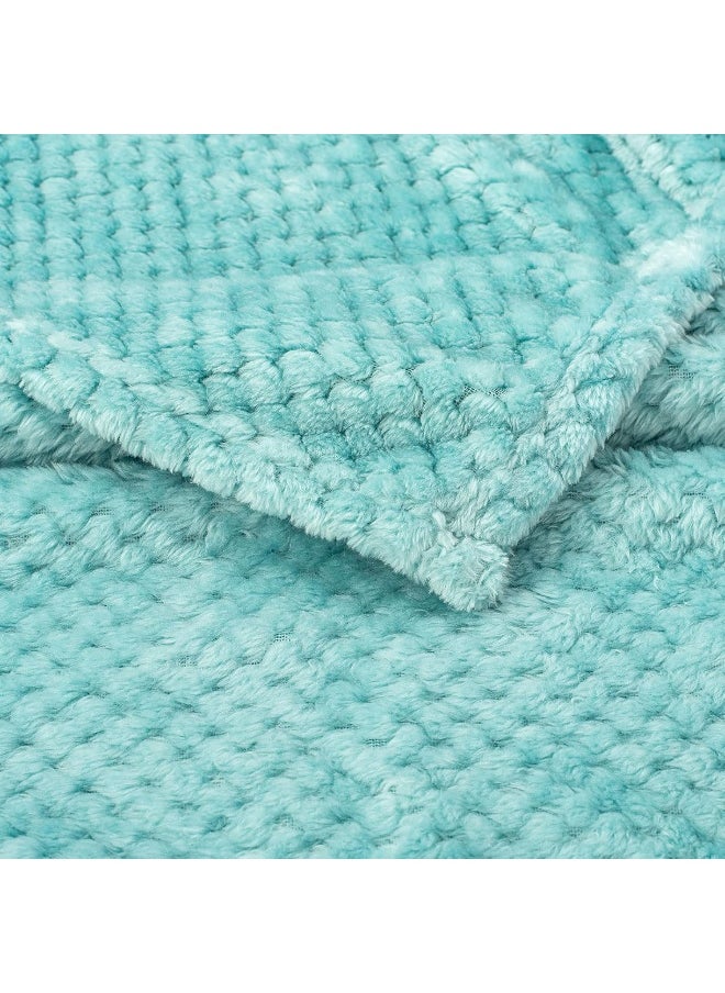 Soft Warm Cozy Coral Fleece Toddler, Infant or Newborn Receiving Blanket for Crib, Stroller, Travel, Decorative