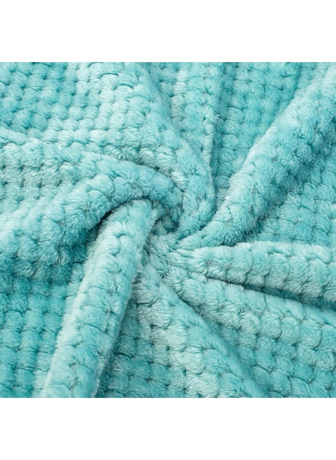 Soft Warm Cozy Coral Fleece Toddler, Infant or Newborn Receiving Blanket for Crib, Stroller, Travel, Decorative