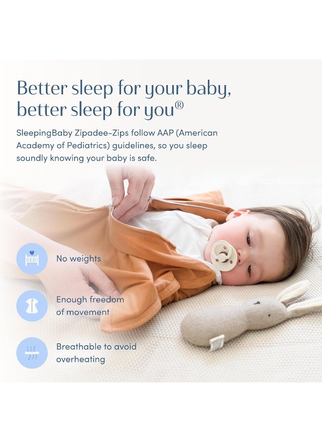 SleepingBaby Zipadee-Zip Transitional Swaddle Sack