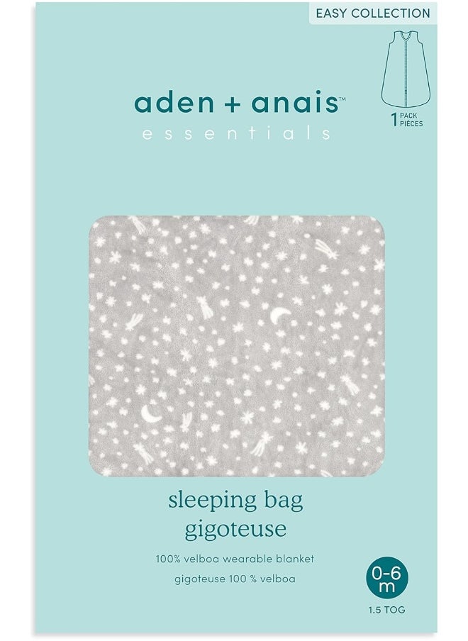 aden + anais Essentials Easy Wrap Swaddle, Cotton Knit Baby Wrap, Newborn Wearable Swaddle Sleep Sack